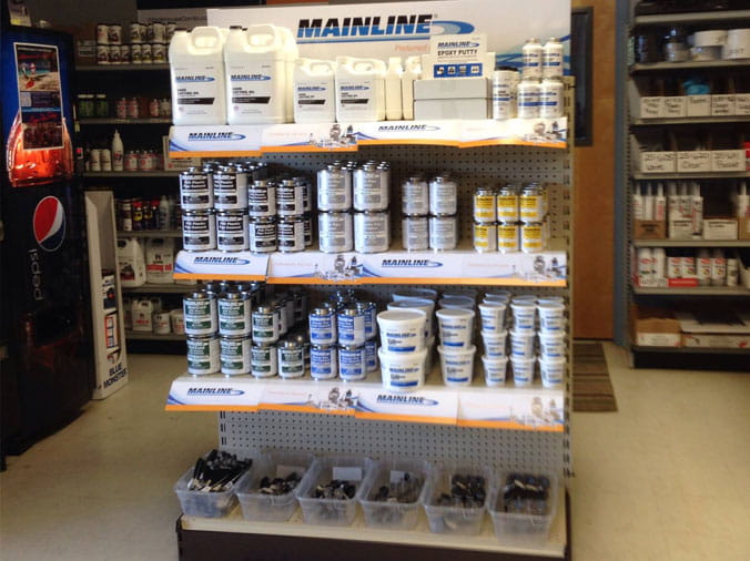 PLumbing supplies at Peabody Supply Watham MA