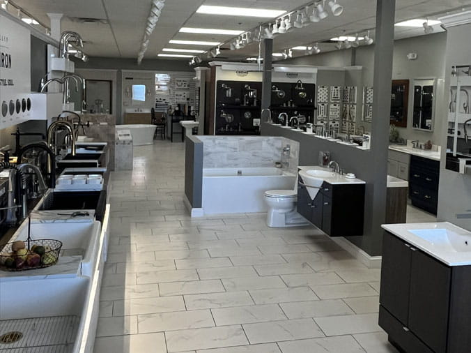 The bath Showcase Watham interior